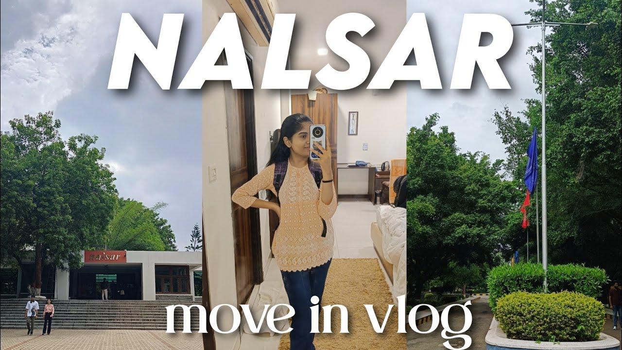 Moving into NALSAR | dramatic vlog | CLAT | NLU