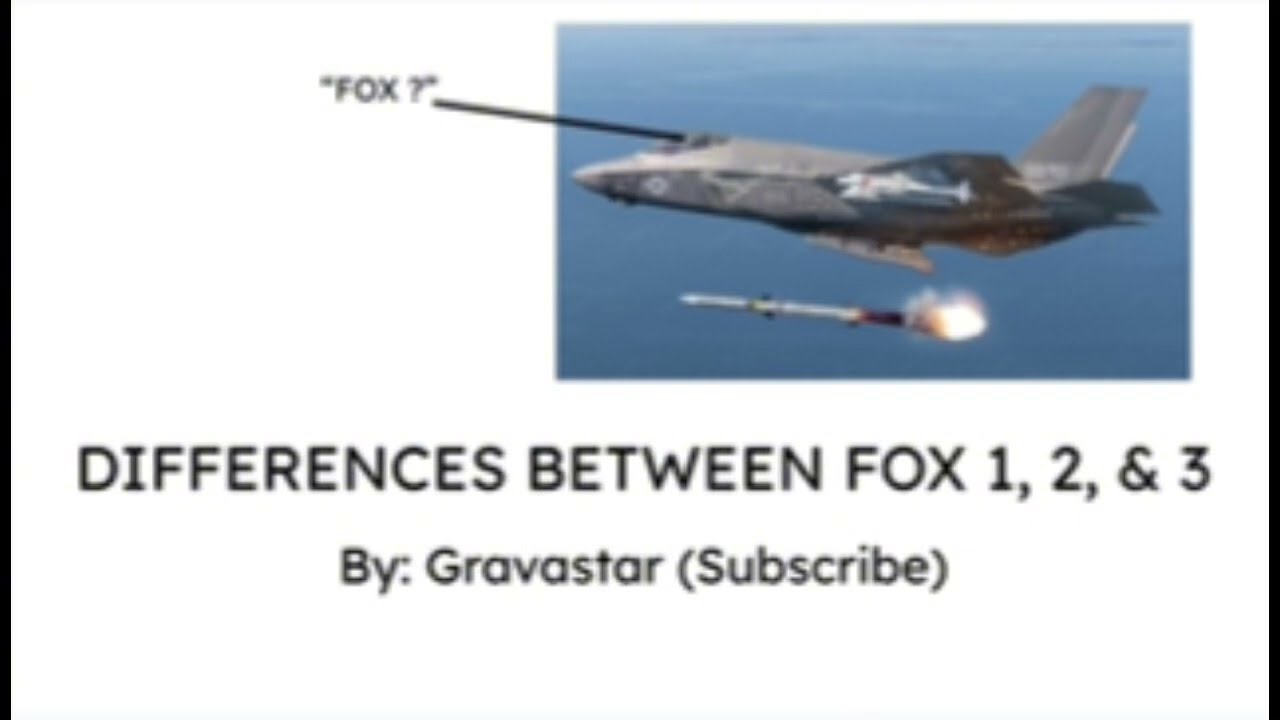 Differences between Fox 1, 2, and 3 [BAD QUALITY]