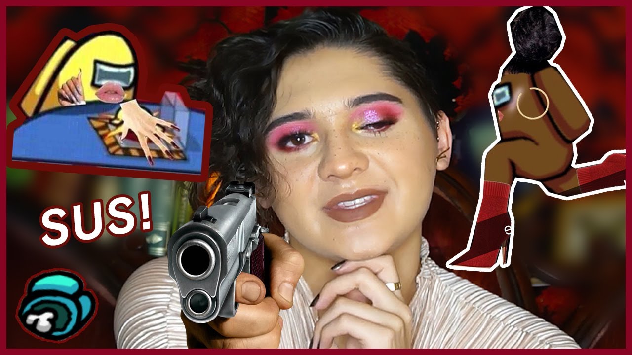Forcing Among Us Players To Pick My Makeup For Halloween