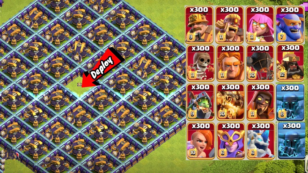 Scatter shot base formation vs super troops attack experiment video