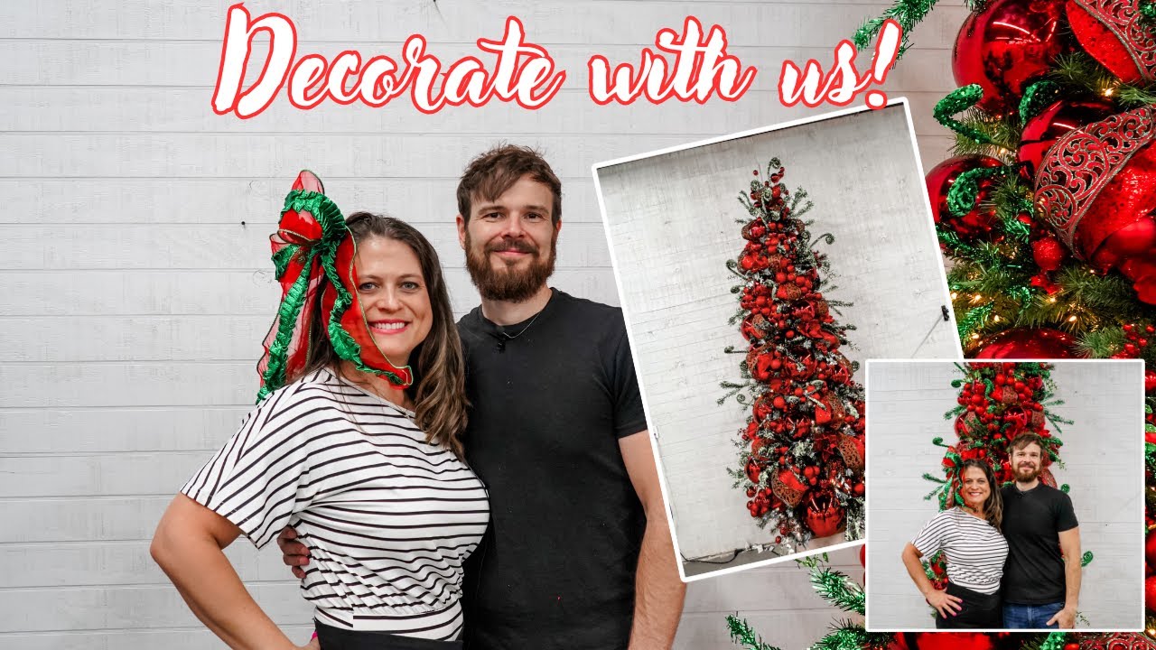 Tips and Tricks on Decorating a Commercial Christmas Tree in Red/Green (2025)