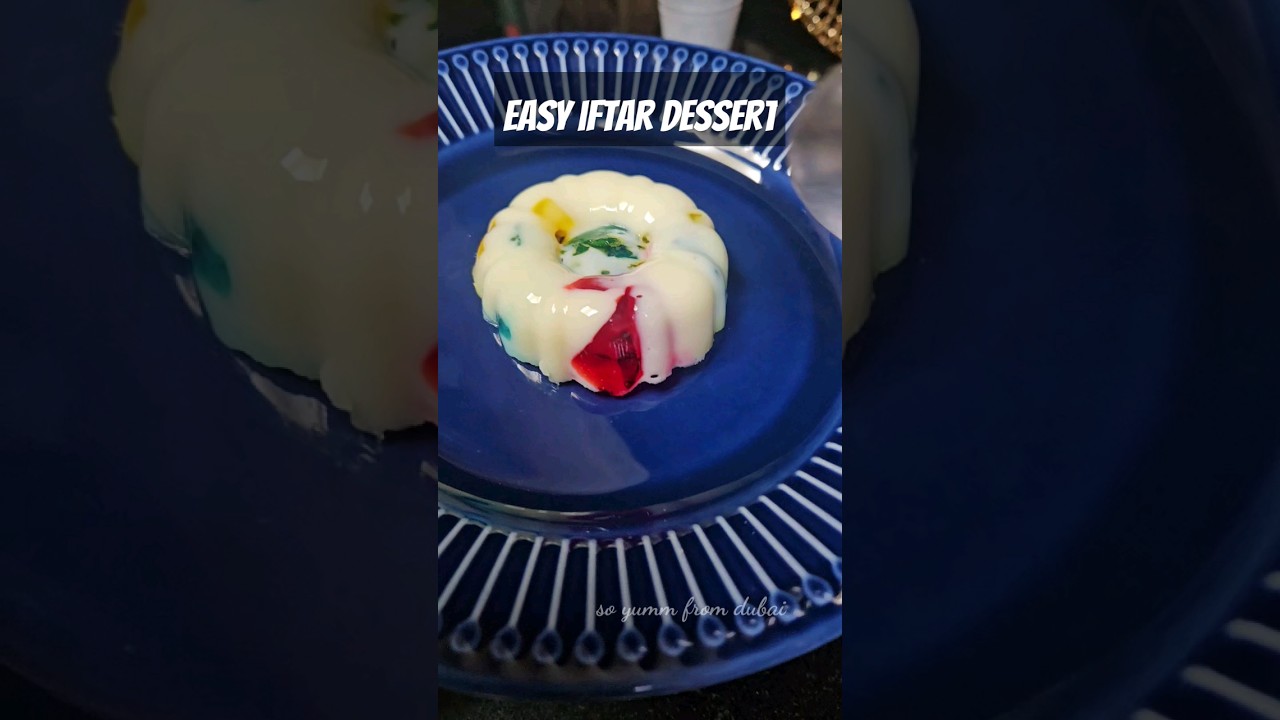 Easy Iftar dessert 🍨 #food #minivlog #foodie #ramadan #iftar #iftarrecipe