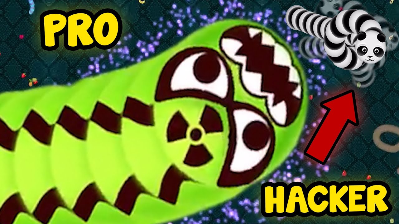Sneak.io - PRO SNAKE vs HACKER WORM [ NEW SLITHERIO ] ‹ AbooTPlays ›