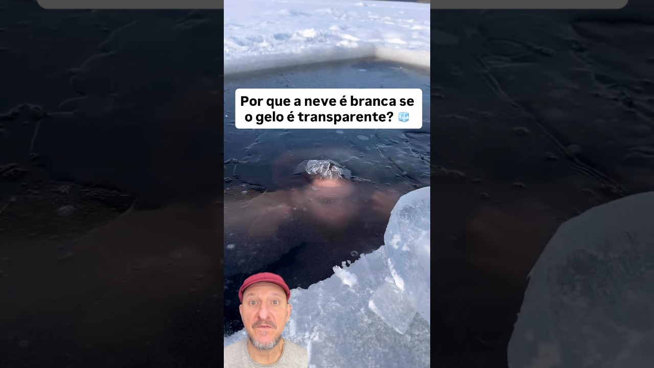 Por que a neve &eacute; branca?