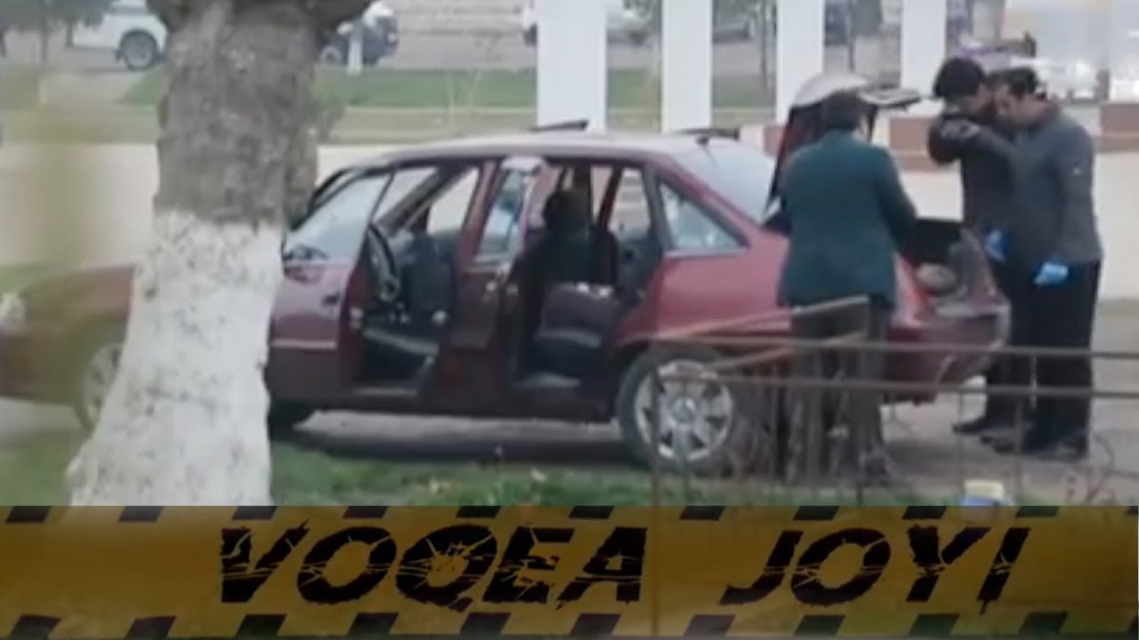 Бозорда автомобил юкхонасидан таксичининг мурдаси топилди... | Voqea joyi