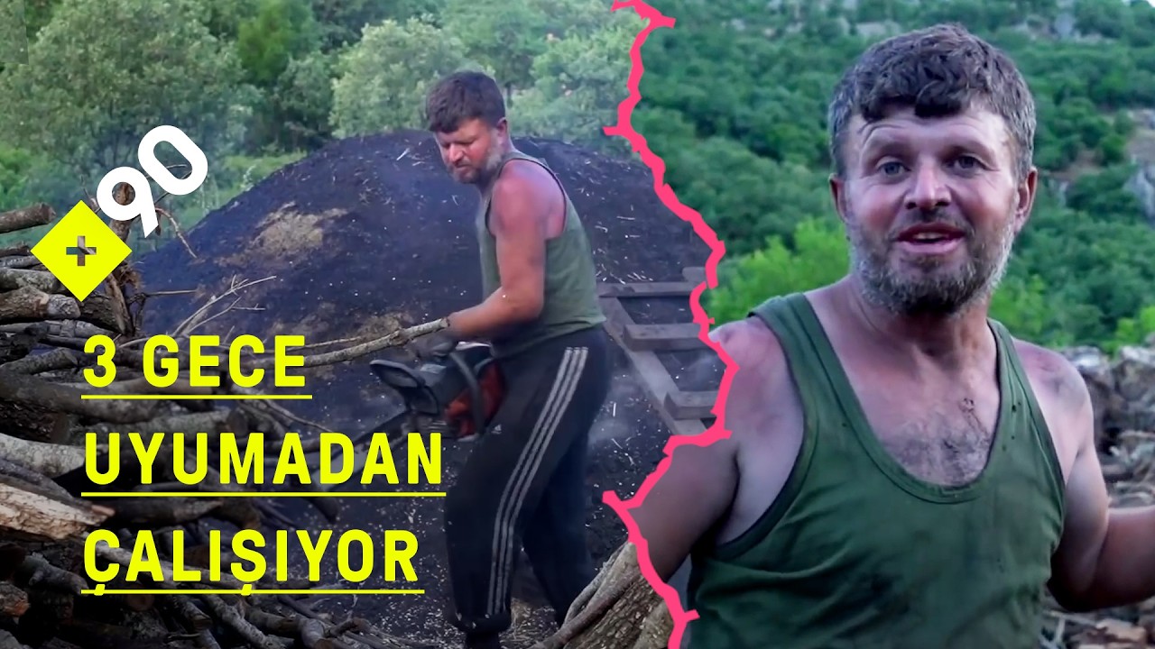 Günlerce uyumadan nasıl mangal kömürü üretiyor?🔥Kaz Dağları’nda bir yaşam
