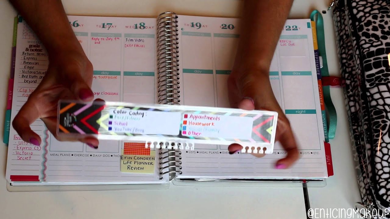 Erin Condren Life Planner: Review + Tips