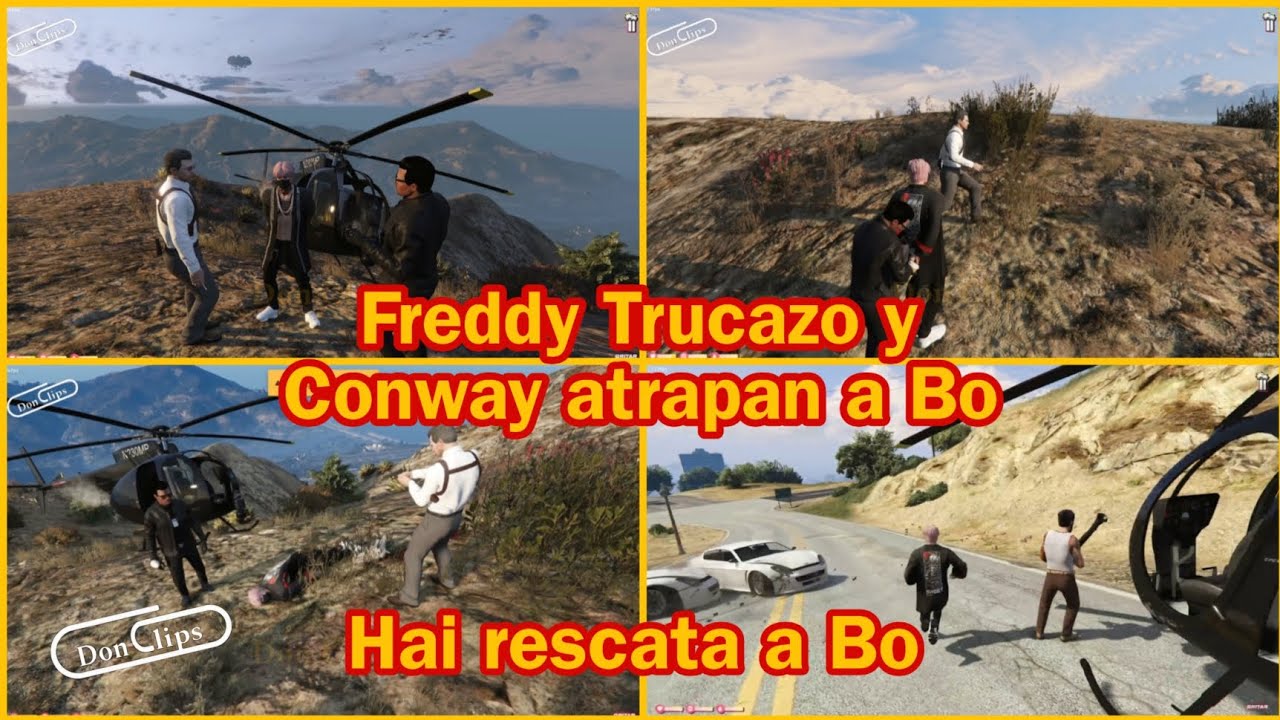 Atrapan A Bo 😨😱 Freddy Trucazo y Conway  #marbella #gta #roleplay #freddytrucazo #conway #spainrp