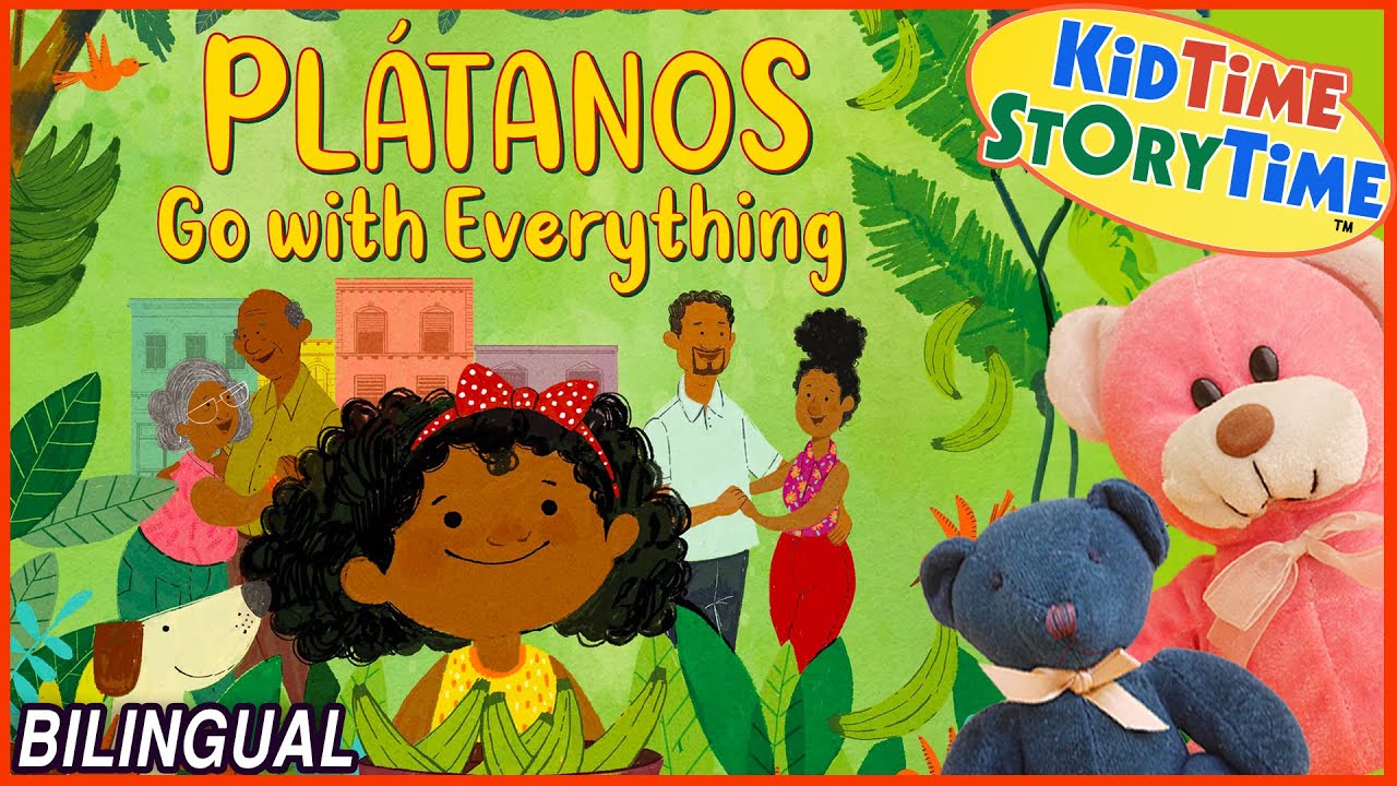 Platanos Go With Everything - BILINGUAL read aloud | Hispanic Heritage | Los Platanos Van Con Todo