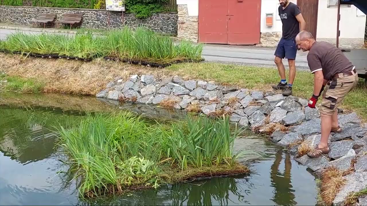 Čistící plovoucí ostrovy - princip a instalace
