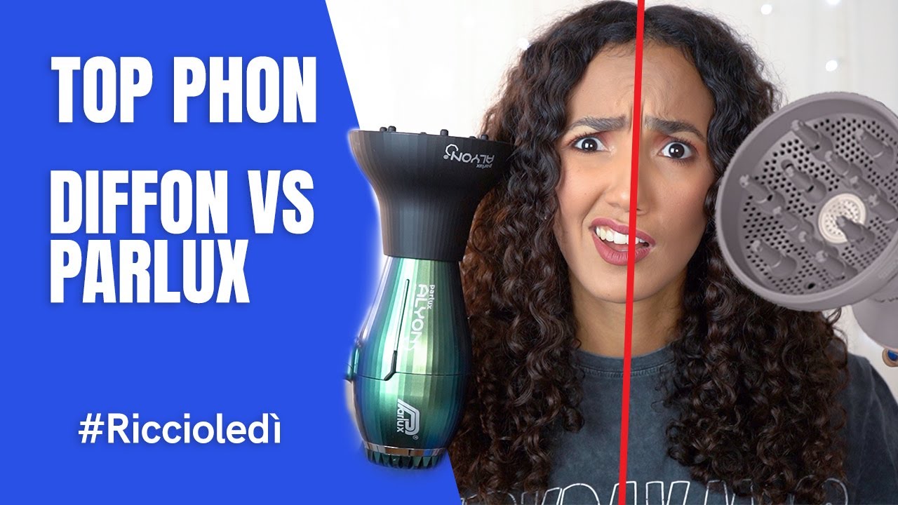 IL MIGLIOR PHON PER CAPELLI RICCI 🏆  DIFFON VS PARLUX