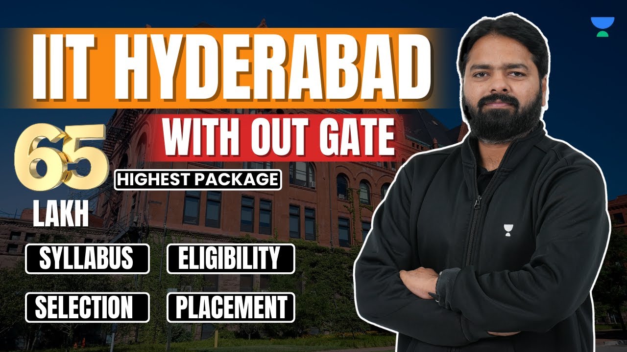 IIIT Hyderabad Without GATE PGEE Details by Deva Sir