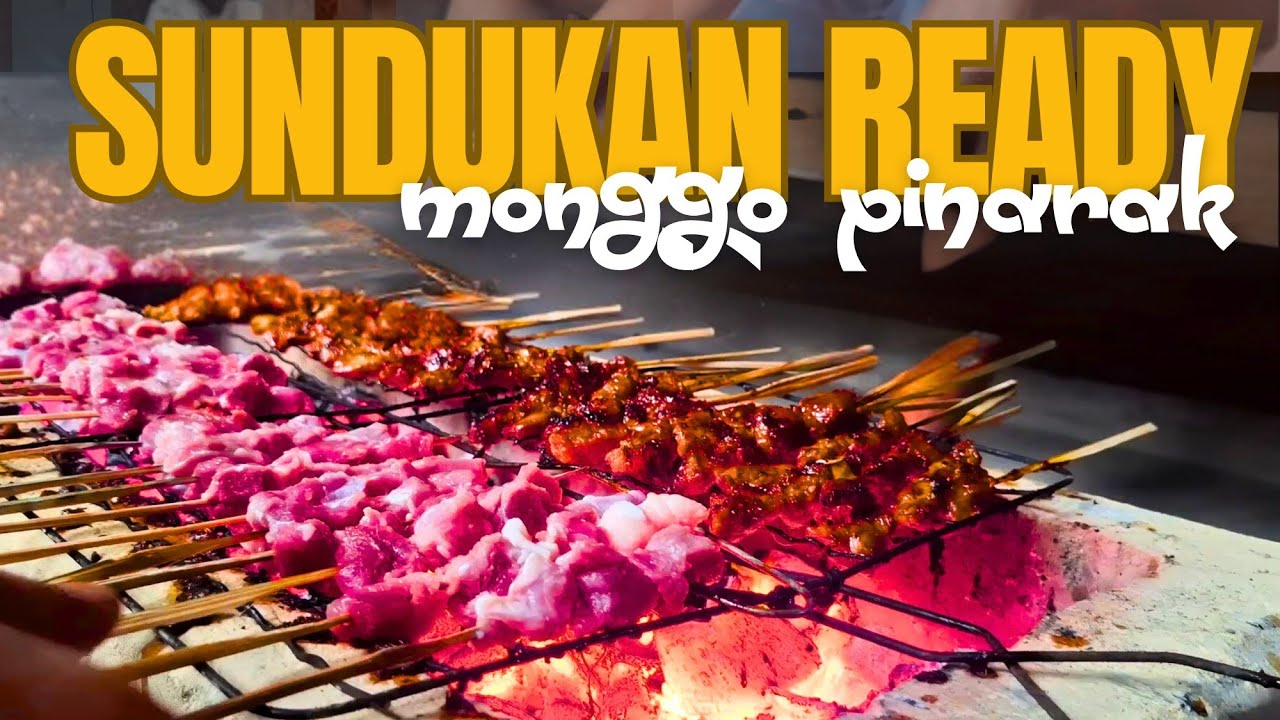 BAKAR SATE MODEL KROYOKAN..BEN CEPET REDY..