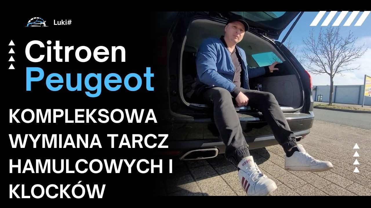 Citroen / Peugeot – Wymiana tarcz hamulcowych i klocków | Krok po kroku
