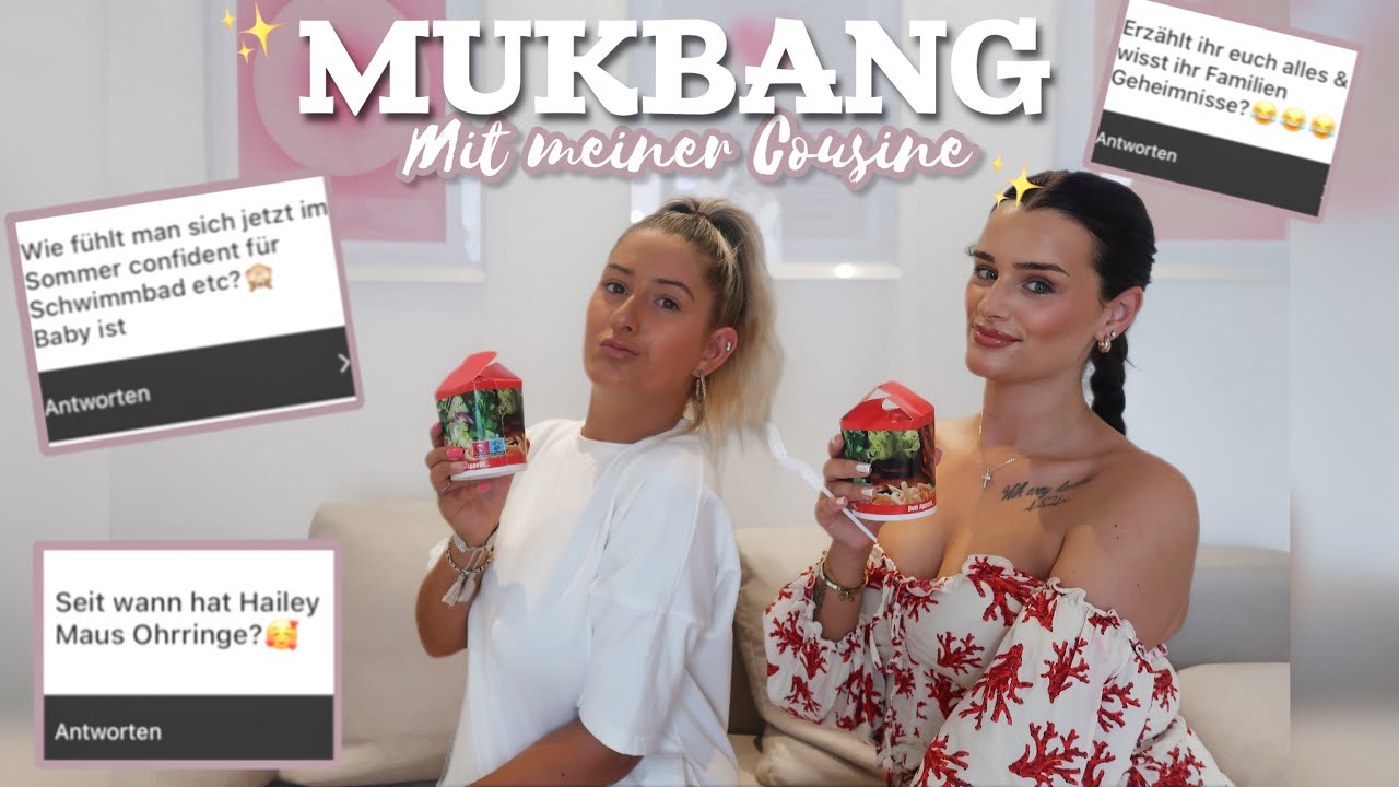 MUKBANG - Ohrringe stechen bei Babys, Familien Streit, unser Verhältnis seit ich Mama bin ✨
