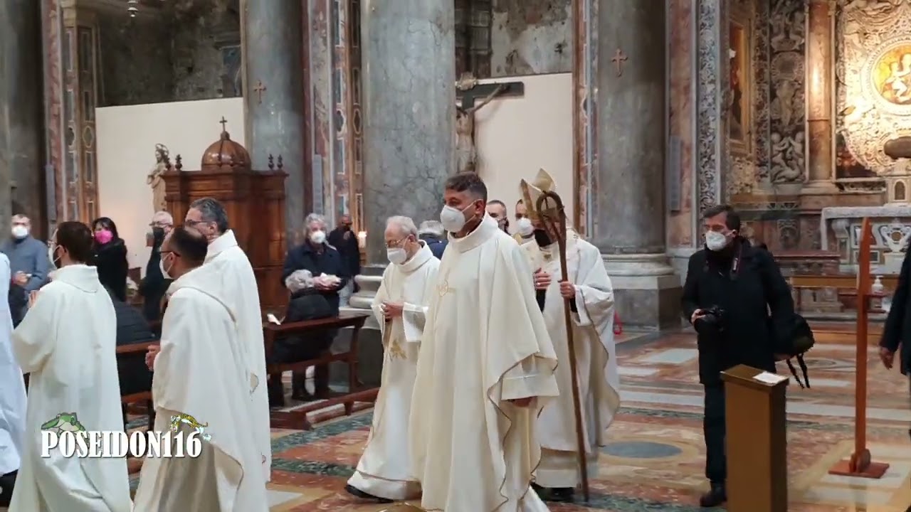 S.E.R. Corrado Lorefice Arcivescovo Metropolita di Palermo a San Giuseppe dei Teatini