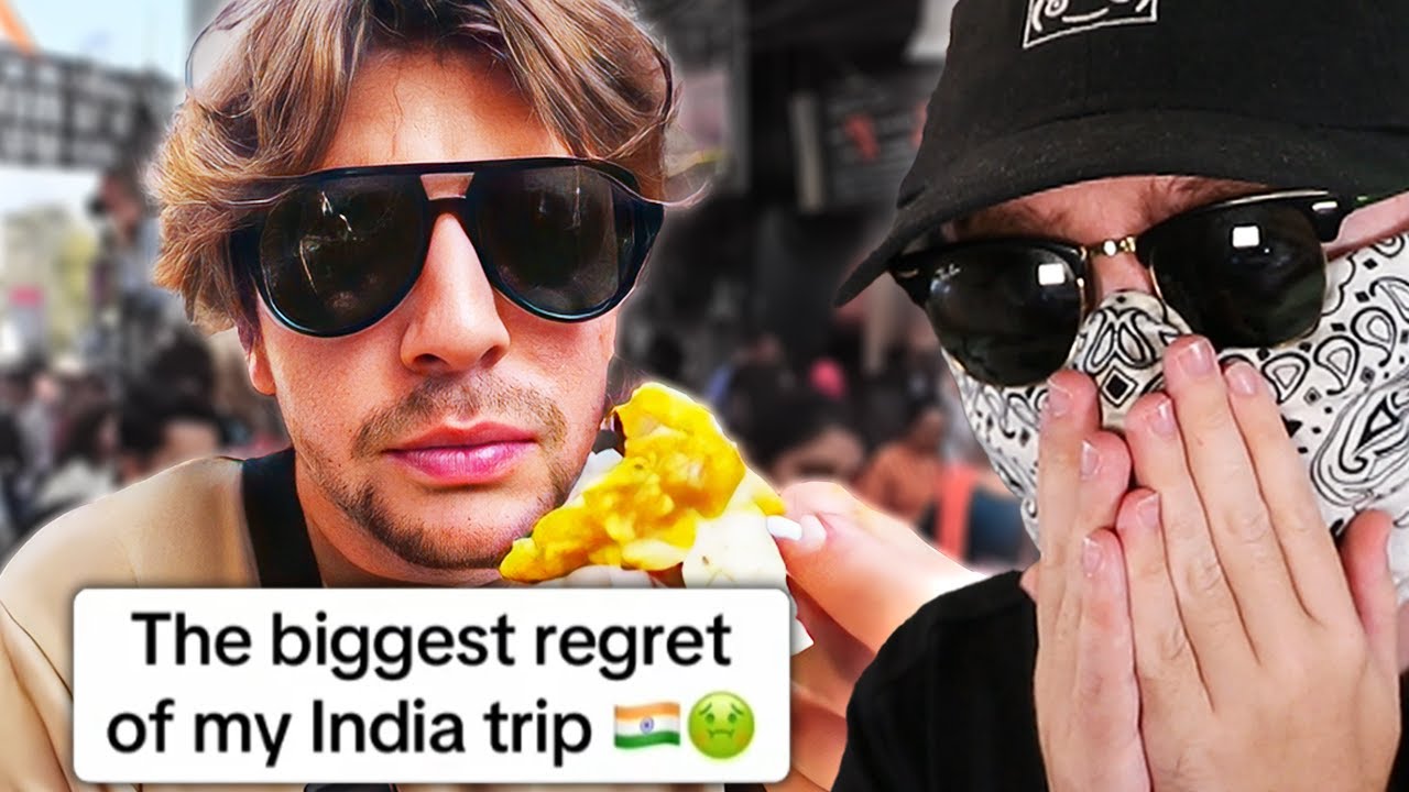 British People vs Indian Street Food