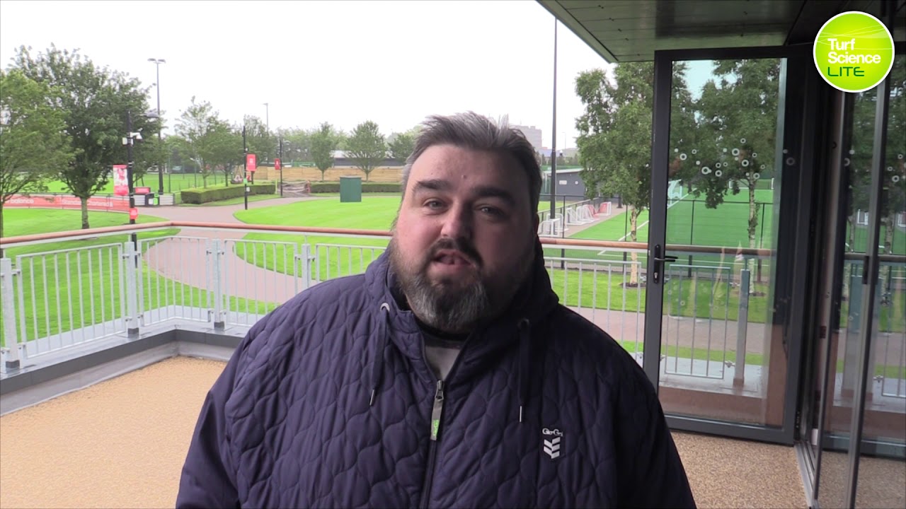 Manchester United head groundsman Tony Sinclair | ICL Turf Science Lite