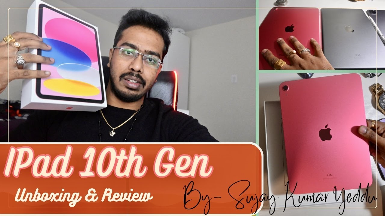 iPad 10th gen Unboxing & initial impressions || in Telugu || Sujay Kumar Yeddu