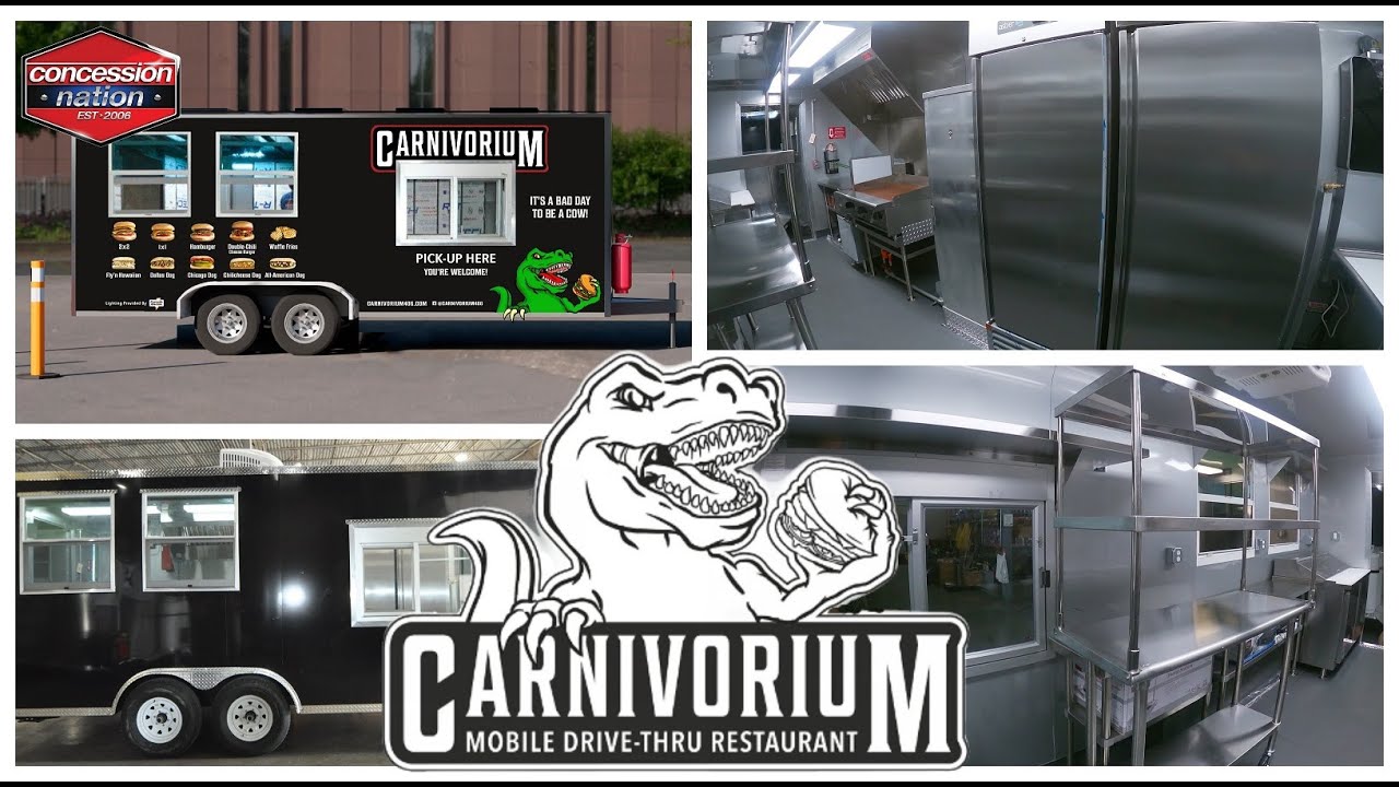 Carnivorium Mobile Drive Through Restaurant | Concession Nation