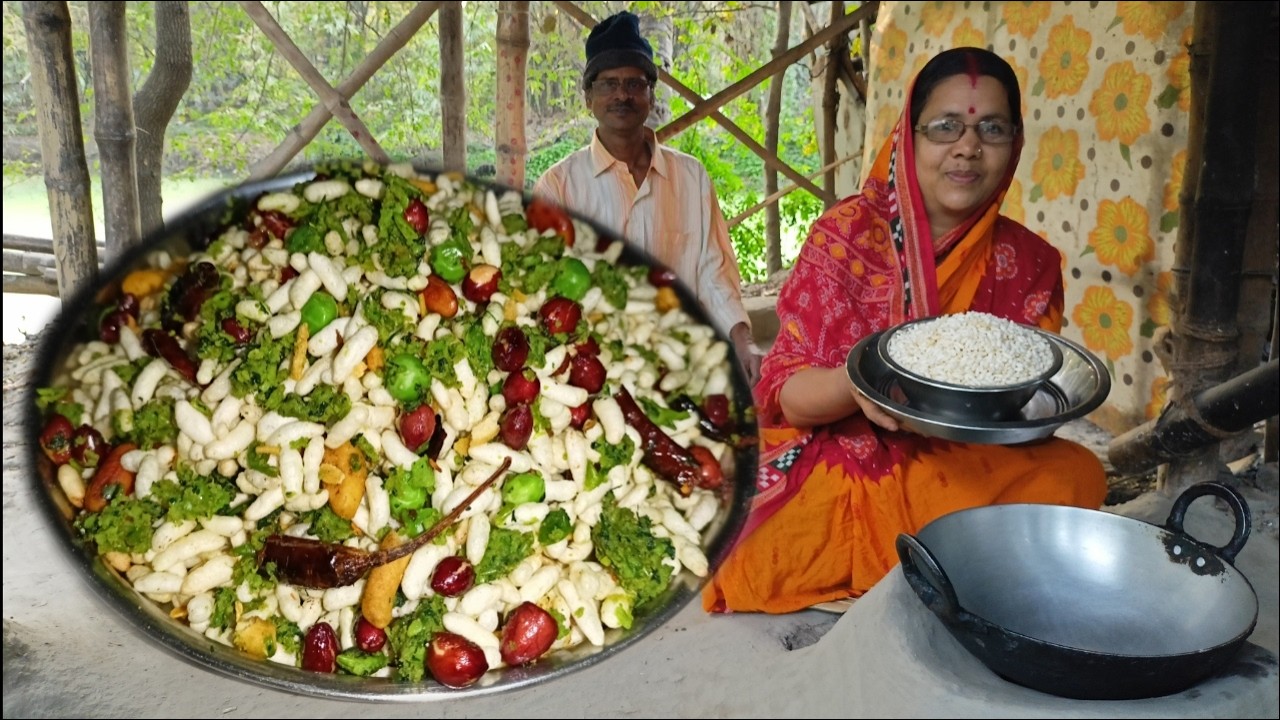 হাতে মাখা মুড়ি রেসিপি একবার এইভাবে বাড়িতে বানিয়ে দেখুন | Snacks Recipe |
