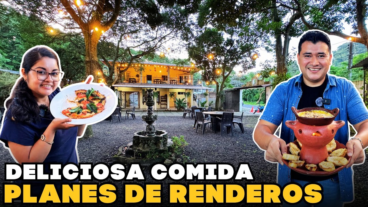 EL MEJOR RESTAURANTE en LOS PLANES DE RENDEROS | Deliciosa comida y pupusas
