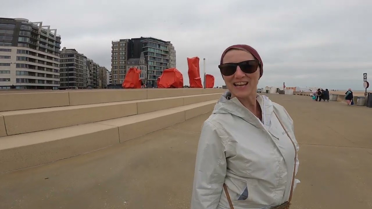 A few hours in Oostende Belgium   4K