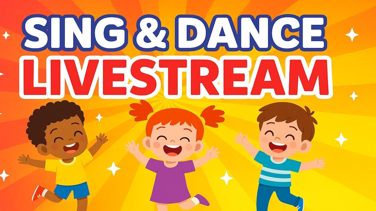 🎵 Sing & Dance Livestream | Kinderlieder, Tanzen & Spa&szlig; mit CloudKids