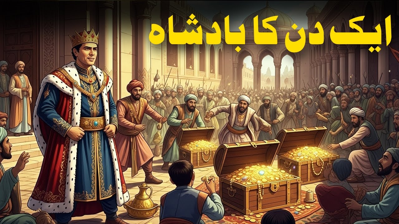 Ek Din Ka Badshah | Sabaq Amoz Kahani | Urdu Moral Stories |  Islamic Stories | एक दिन का बादशाह