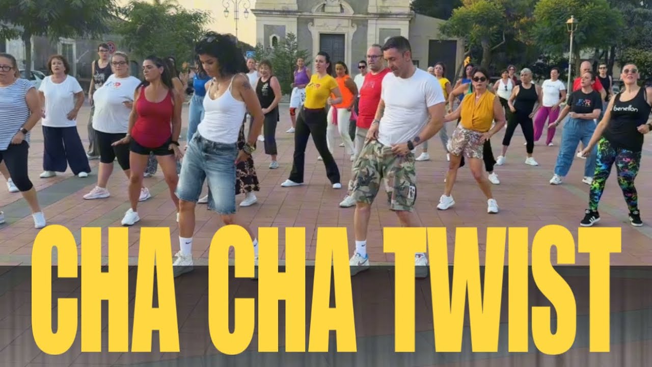 CHA CHA TWIST balla Joey&Rina || TUTORIAL || BALLI DI GRUPPO SOCIAL DANCE 