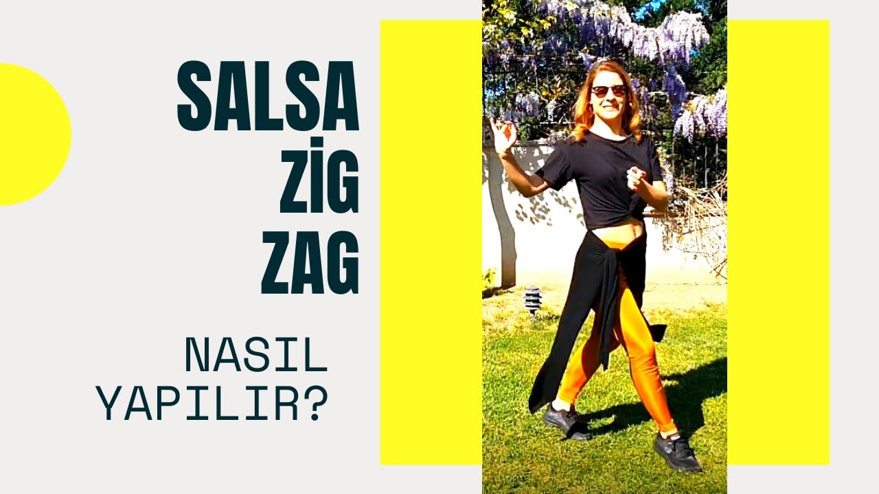 Evde Salsa Öğren 6 - Zig Zag - Shine Hareketi