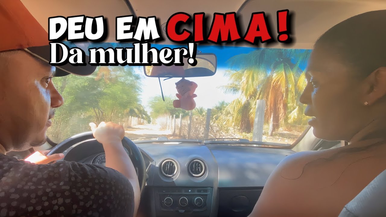 ELA PEGOU CARONA COM HOMEM DESCONHECIDO,E ELE QUIS DAR EM CIMA DELA
