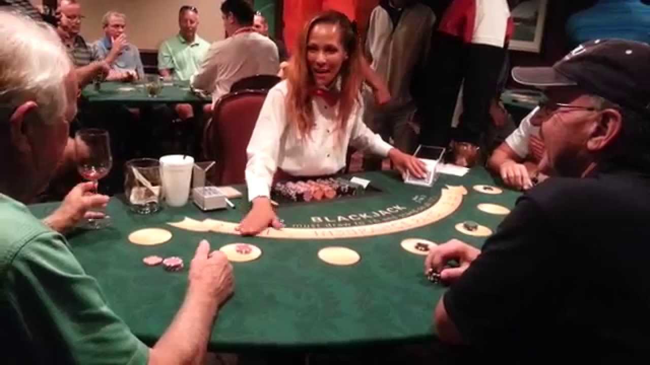 Elite Casino Events presents Josh and Dana dealing blackjack!
