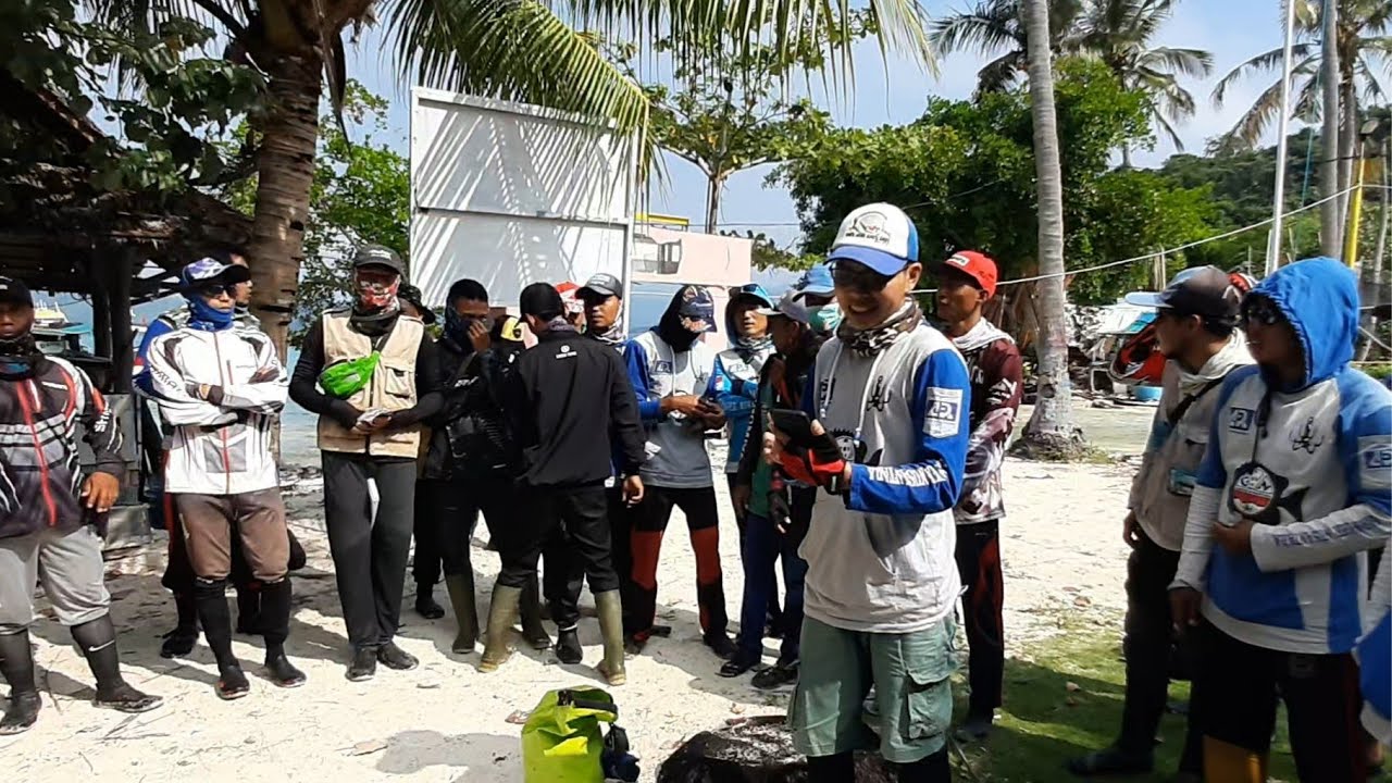 Trip silaturahmi Garonger Lampung pulau tegal