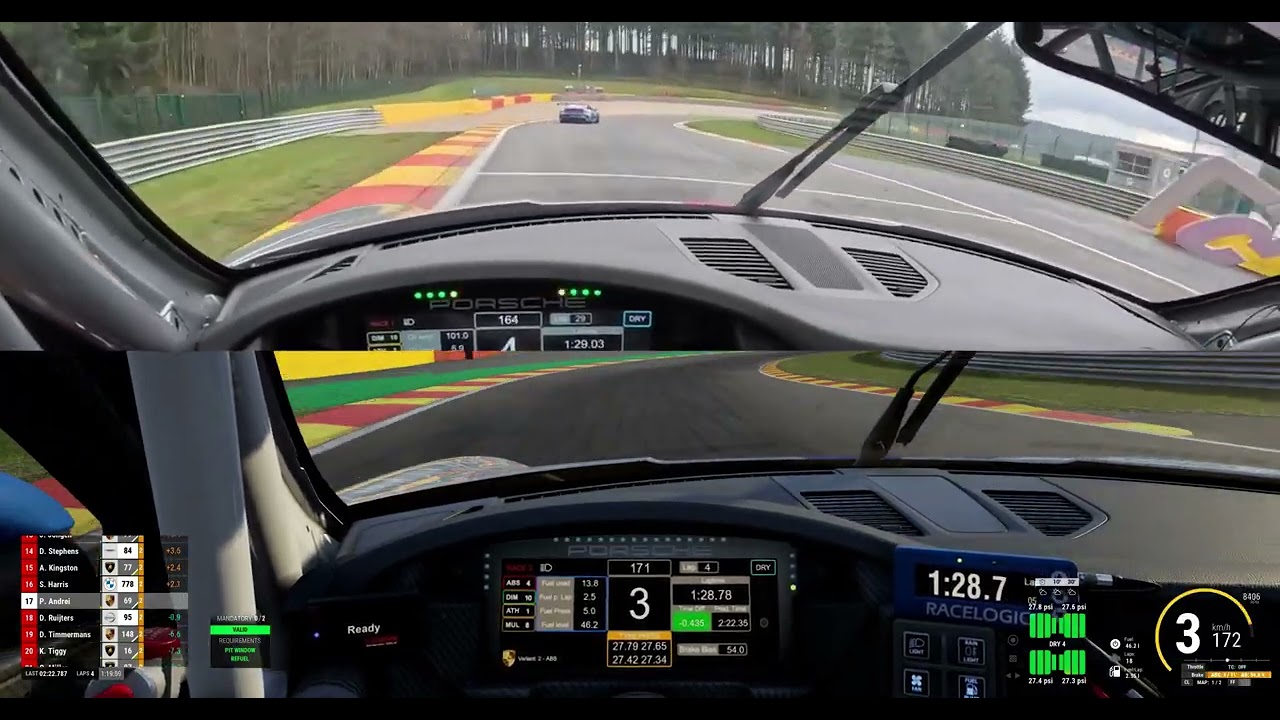 ACC Porsche Cup Car Compared to Real Life