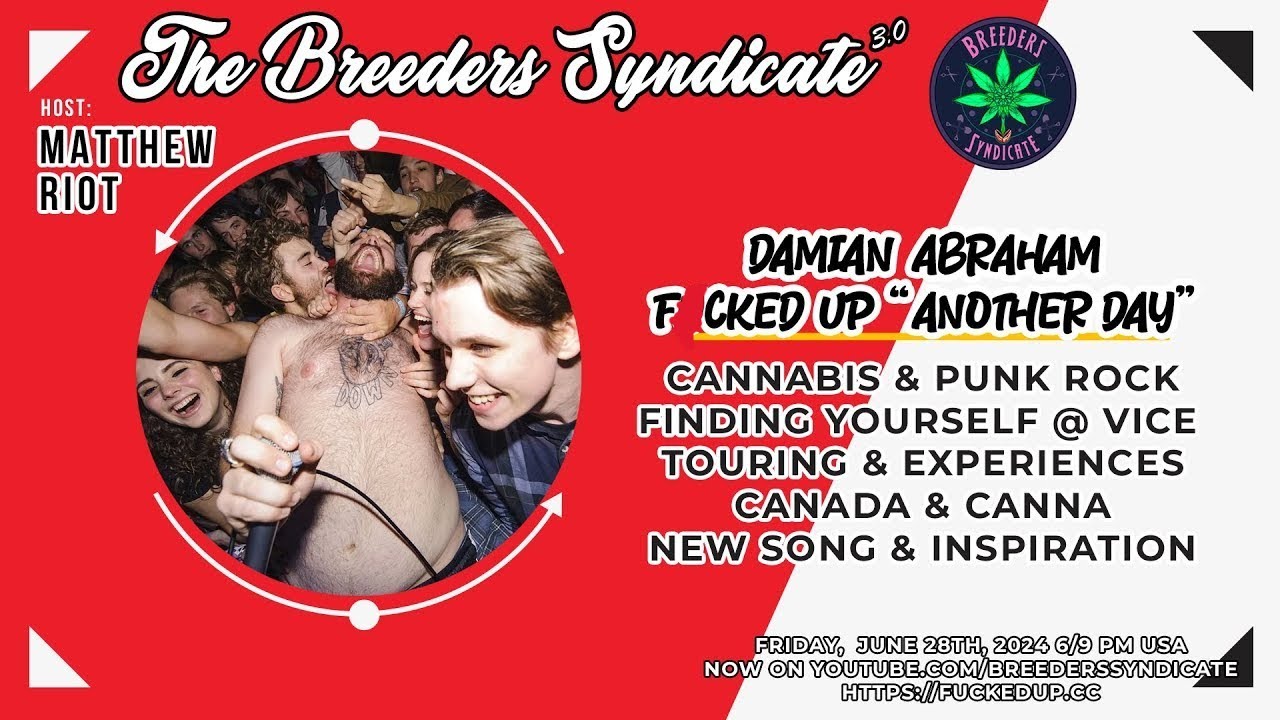 VICE, Punk Rock & Cannabis: Damian Abraham from band 