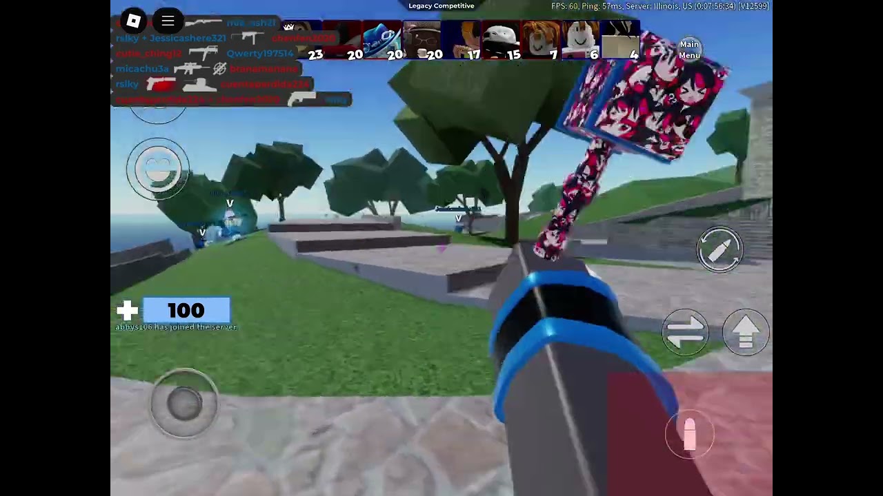 Roblox (Arsenal bug?)