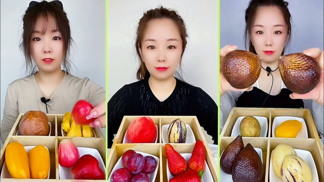 Eat fruit in the garden #64 |Thăm vườn hoa quả makan buah di kebun | mangiare la frutta in giardino