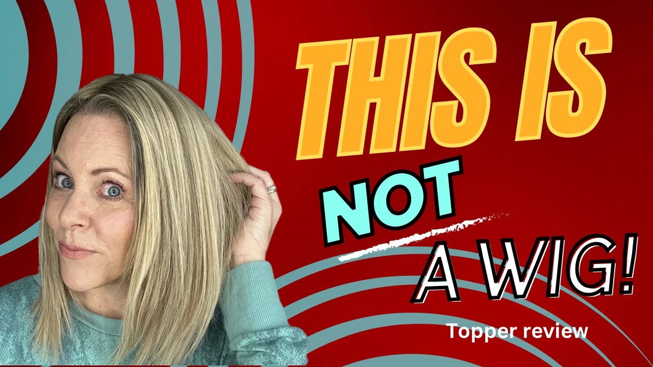 How to wear a TOPPER | UniWigs Top Secret Silk Top Human Hair Topper