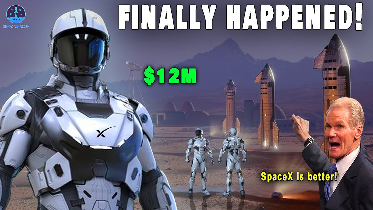 It happened! NASA finally realized SpaceX spacesuit is better than its own...save NASA's billion!