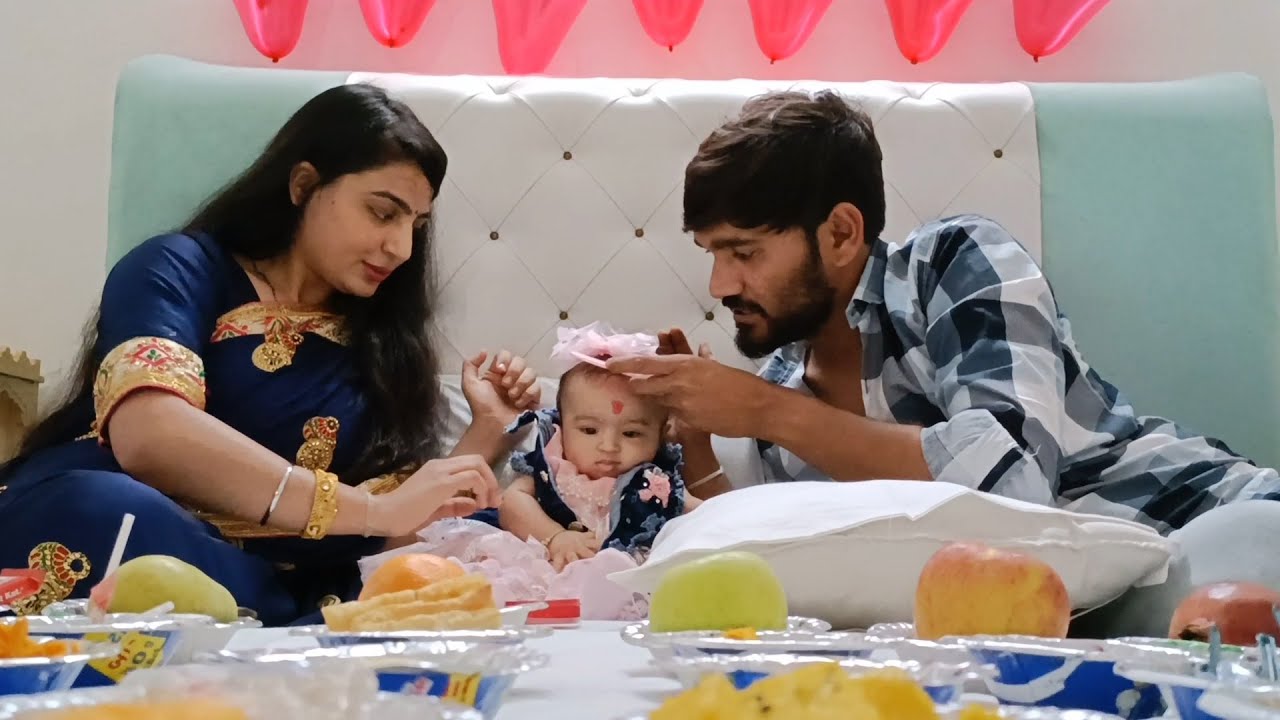 Aaj Mahira Pehli Bar Kuch Khayegi || Annaprashan Mahiraba Vijaysinh Zala || Vijay Zala