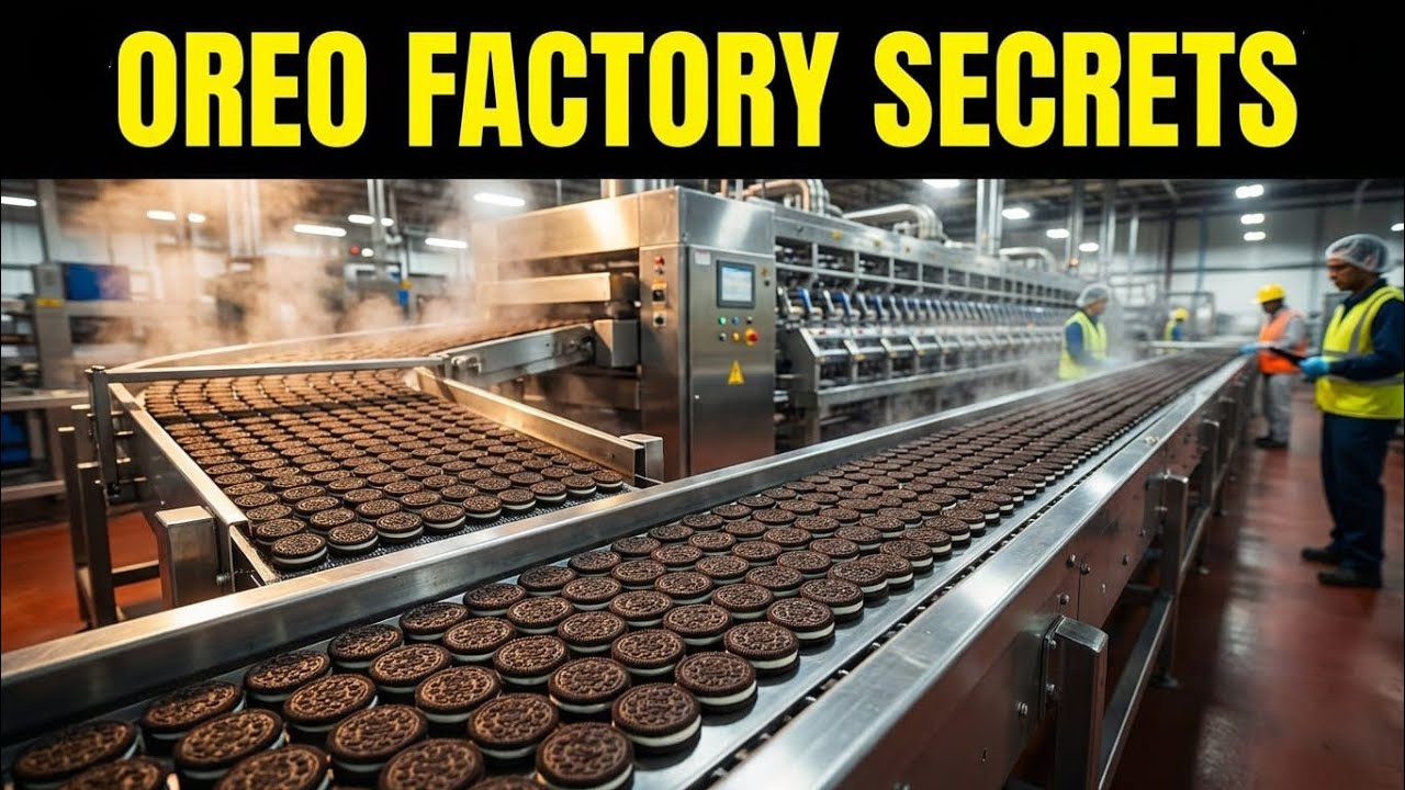 Oreo Factory Secrets | How Millions of Oreo Cookies Are Made Every Day