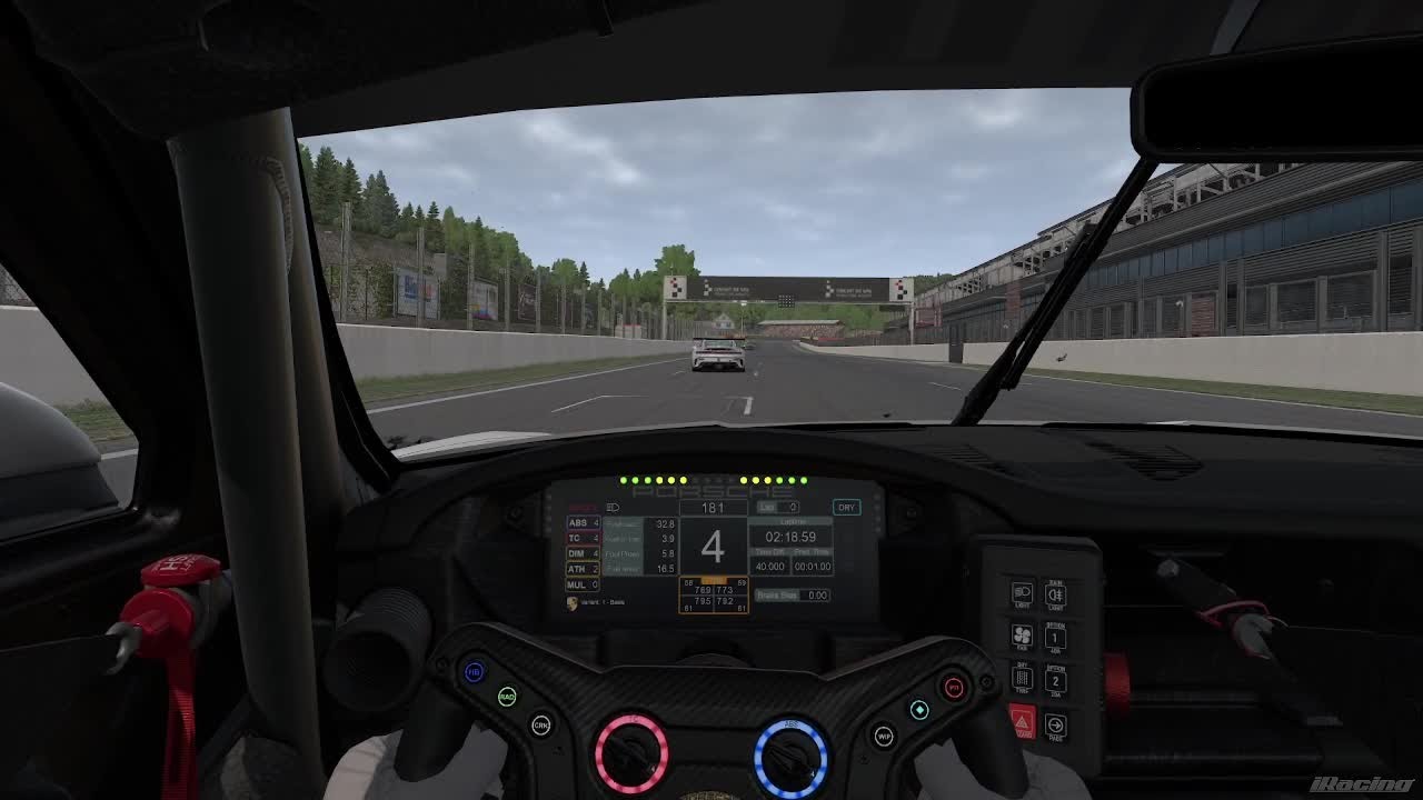 Руководство по трассе: iRacing Circuit de Spa-Francorchamps - GP Pits Porsche 911 Cup (992.2) (В ...