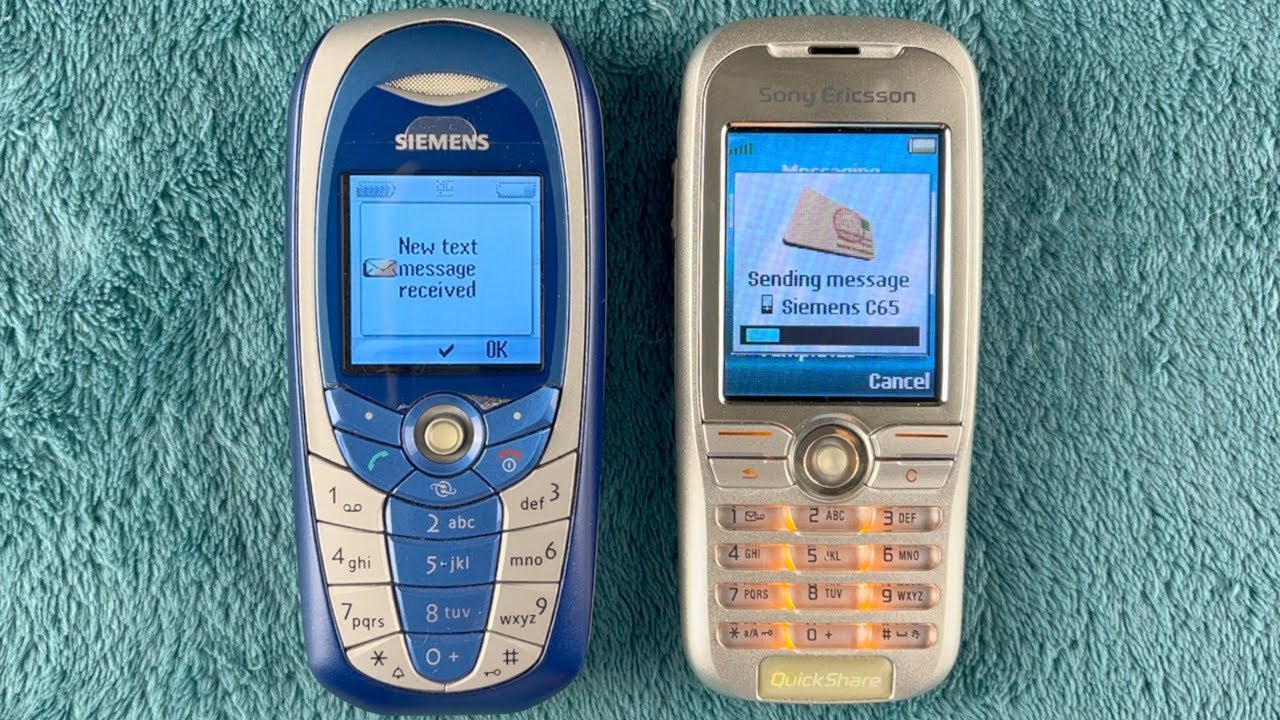 Sending SMS from Siemens C65 to Sony Ericsson K500 and back