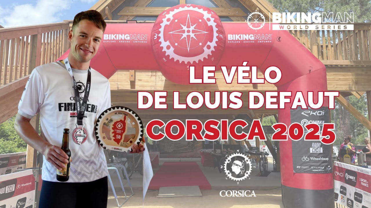 VÉLO de Louis DEFAUT, vainqueur du BikingMan Corsica 2025