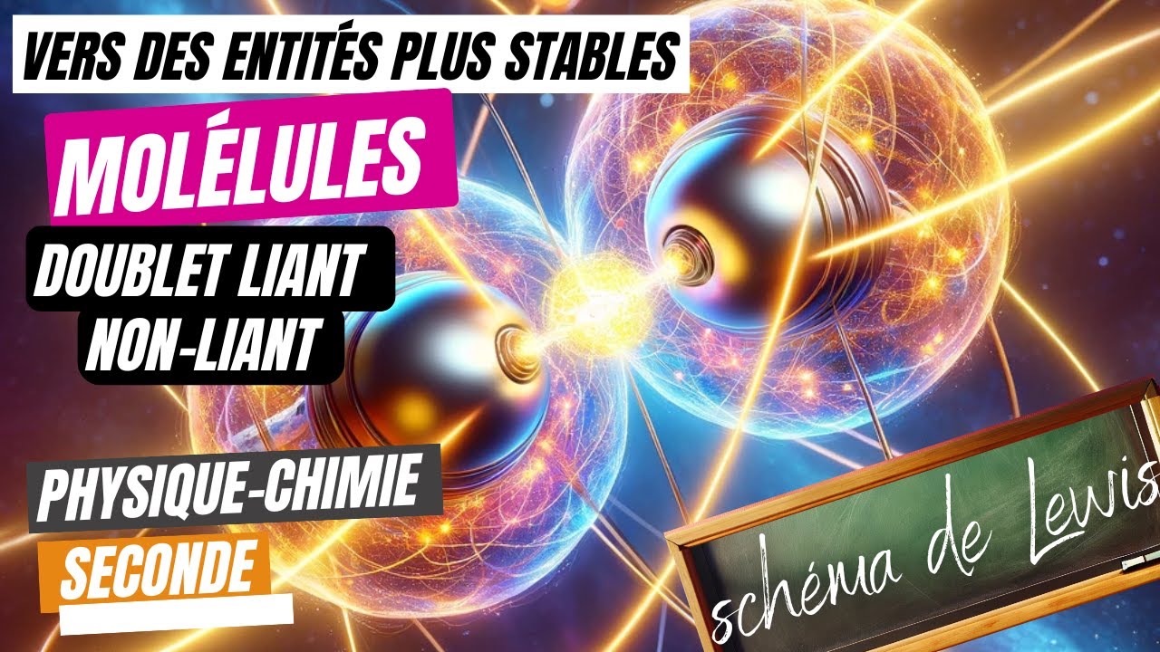 2nd Year Lesson: Stable Molecule✨, Lewis Structure, Bonding/Non-bonding Doublet, Physical Chemist...