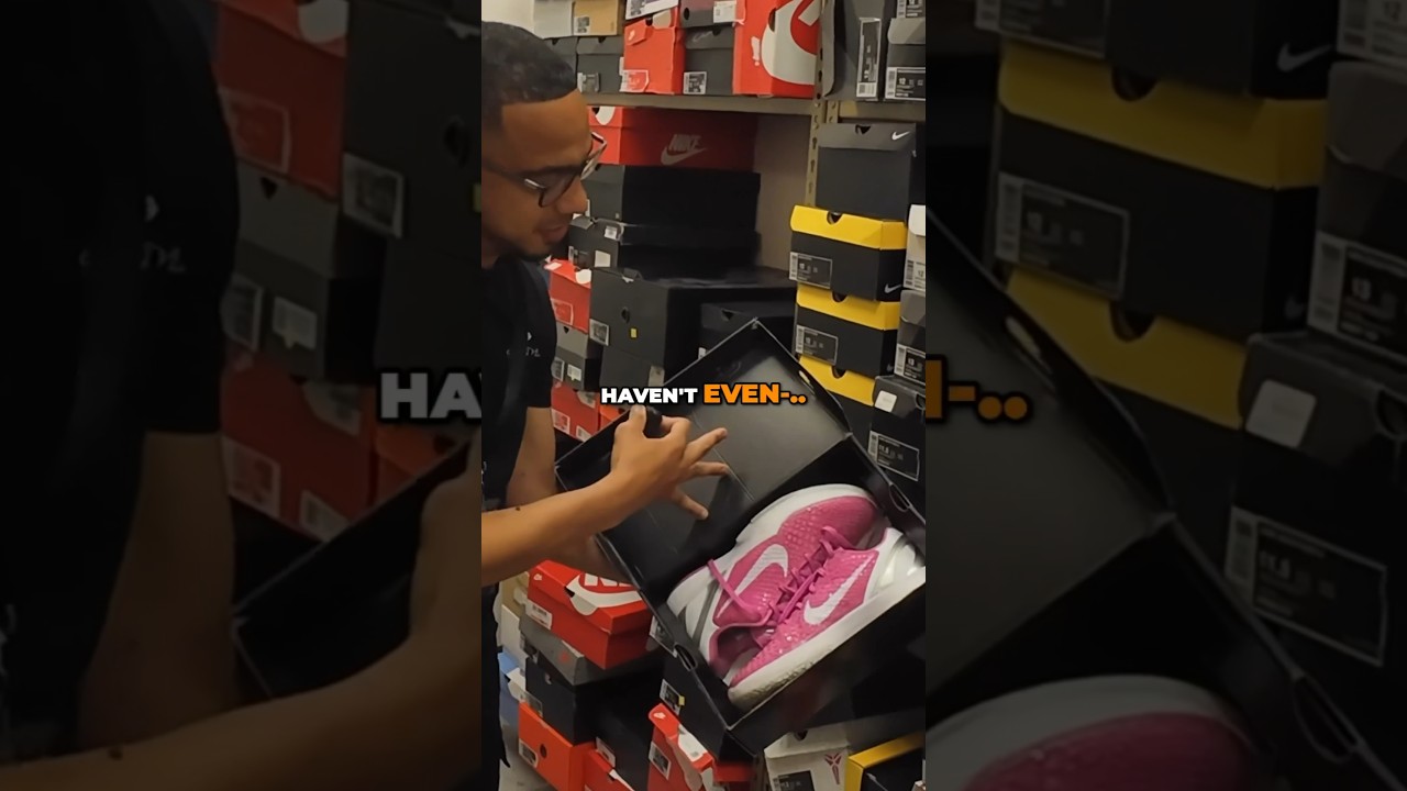 Sneaker Store Has INSANE Kobe Collection 🤯 #shorts #trending #viral #sneakers