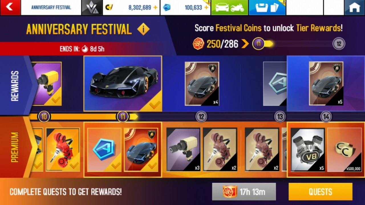 Asphalt 8 - Unlocking Lamborghini Terzo Millennio !