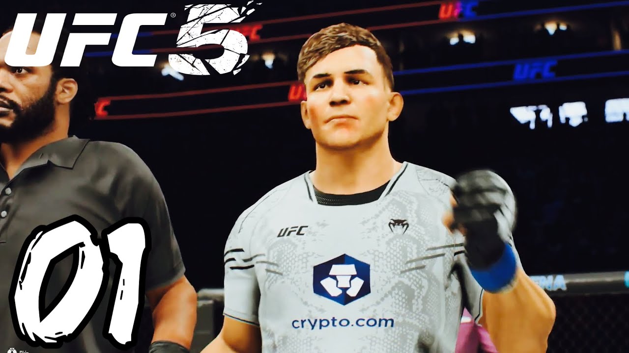 UFC 5 Career Mode - Part 1 - JIU-JITSU FIGHTER!