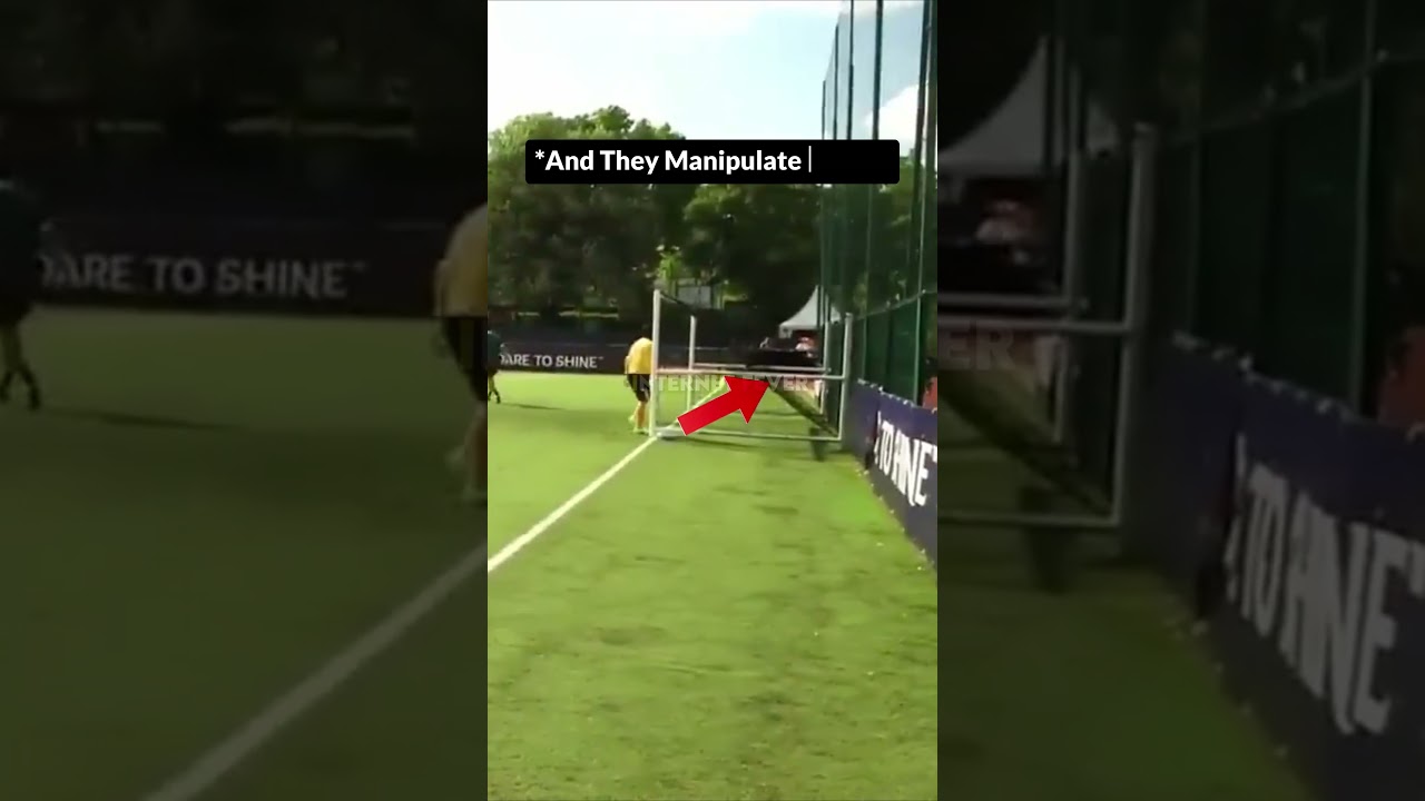 The FIFA President decided to take a corner kick...😂⚽